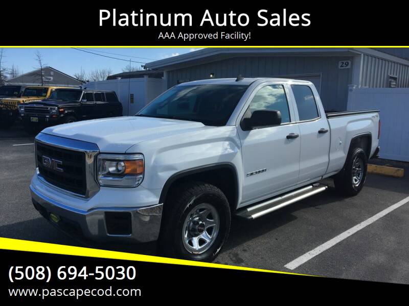2014 GMC Sierra 1500 for sale at Platinum Auto Sales in South Yarmouth MA