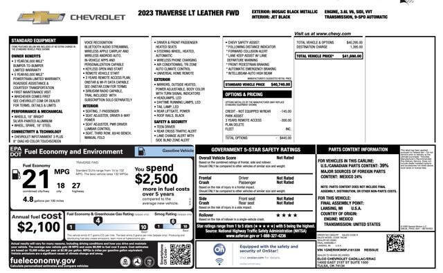 2023 Chevrolet Traverse LT Leather