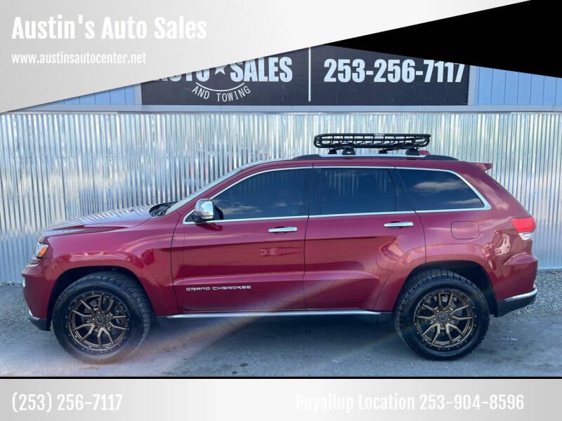2014 Jeep Grand Cherokee for sale at Austin's Auto Sales in Edgewood WA