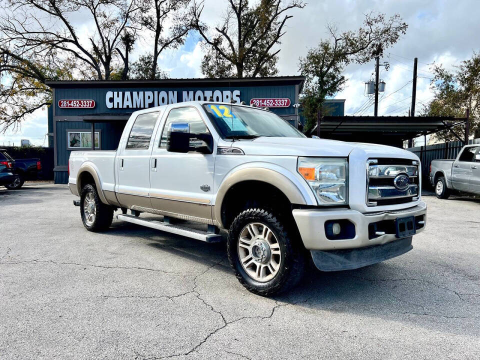 2012 Ford F-250 Super Duty for sale at Champion Motors in Channelview, TX