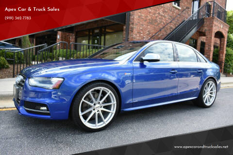 2015 Audi S4 for sale at Apex Car & Truck Sales in Apex NC
