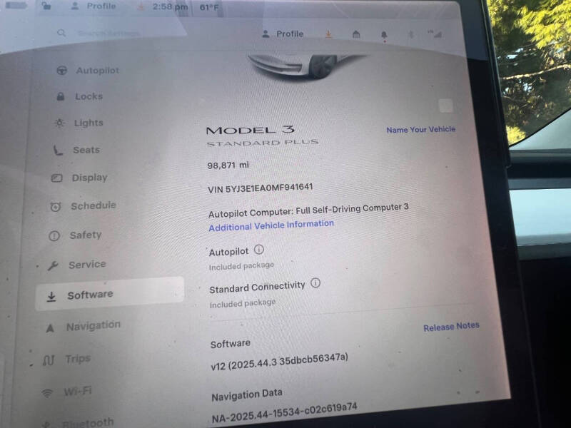 2021 Tesla Model 3 Standard Range Plus