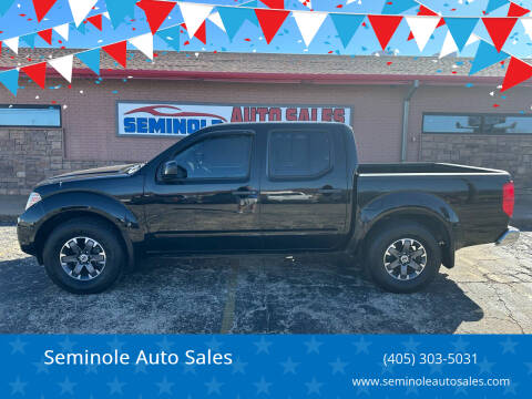 2017 Nissan Frontier for sale at Seminole Auto Sales in Seminole OK