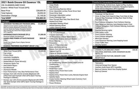 2021 Buick Encore GX Essence