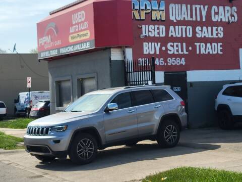 2019 Jeep Grand Cherokee for sale at RPM Quality Cars in Detroit MI
