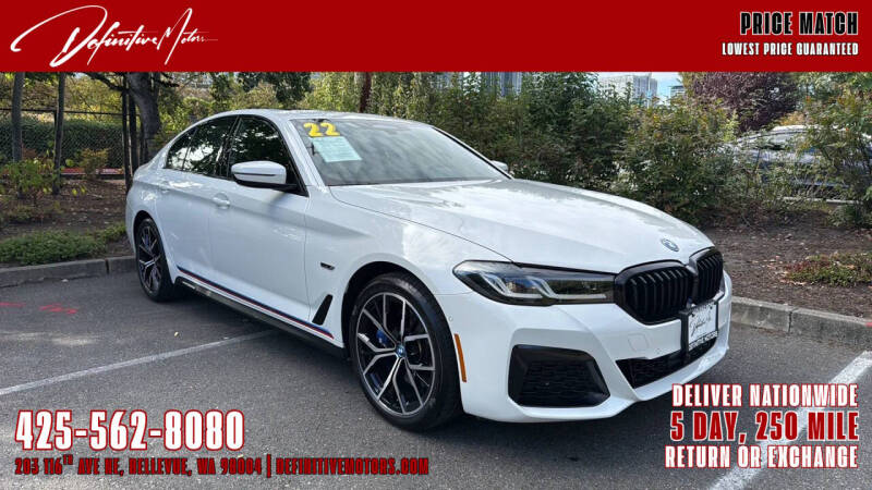 2022 BMW 5 Series 530e xDrive