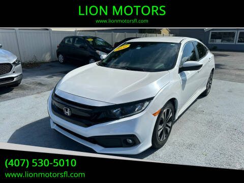 2020 Honda Civic for sale at LION MOTORS in Orlando FL