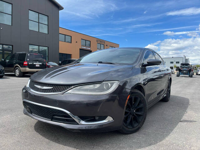 2015 Chrysler 200 for sale at Activ Auto in Spanish Fork, UT