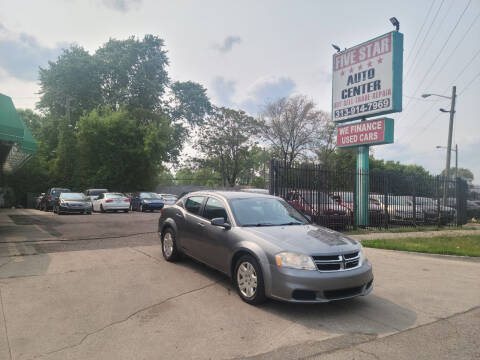 2012 Dodge Avenger for sale at Five Star Auto Center in Detroit MI