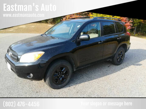 2007 Toyota RAV4 for sale at Eastman's Auto in Barre VT
