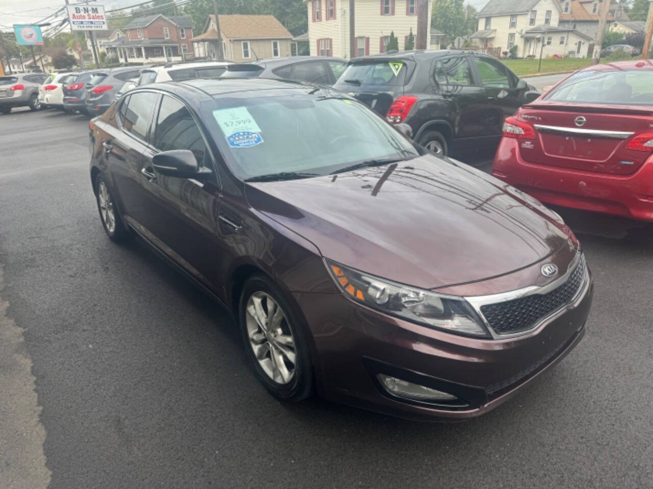 2013 Kia Optima for sale at B N M Auto Sales Inc in New Castle, PA