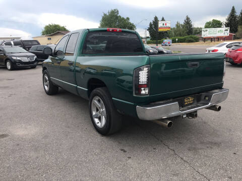 2003 Dodge Ram Pickup 1500 for sale at BELOW BOOK AUTO SALES in Idaho Falls ID