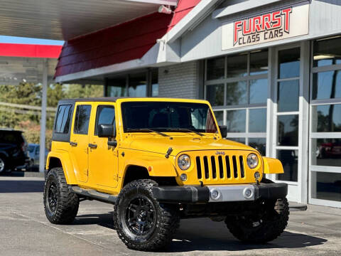 2015 Jeep Wrangler Unlimited for sale at Furrst Class Cars LLC - Independence Blvd. in Charlotte NC