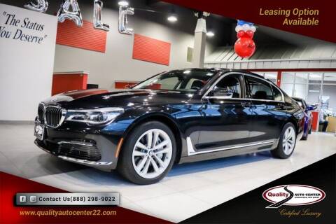 2019 BMW 7 Series for sale at Quality Auto Center of Springfield in Springfield NJ