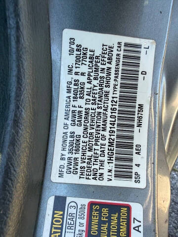 2004 Honda Civic EX