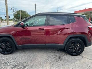 2021 Jeep Compass for sale at Sunset Point Auto Sales & Car Rentals in Clearwater FL