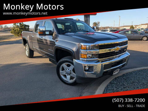 2015 Chevrolet Silverado 2500HD for sale at Monkey Motors in Faribault MN
