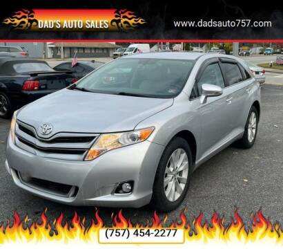 2013 Toyota Venza for sale at Dad's Auto Sales in Newport News VA