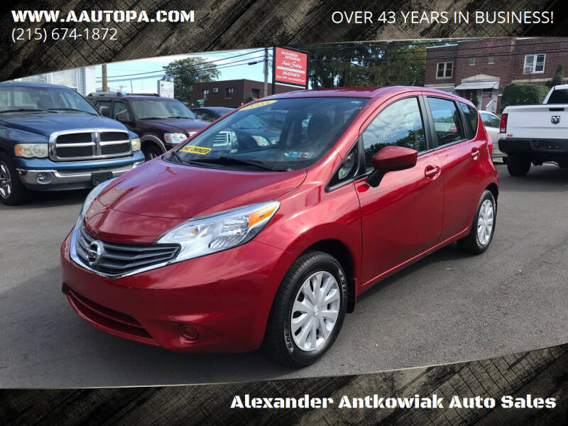 2015 Nissan Versa Note for sale at Alexander Antkowiak Auto Sales Inc. in Hatboro PA