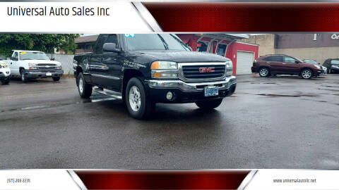 2004 GMC Sierra 1500 for sale at Universal Auto Sales Inc in Salem OR
