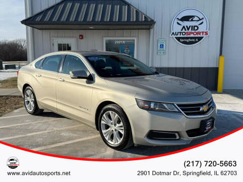 2014 Chevrolet Impala for sale at AVID AUTOSPORTS in Springfield IL