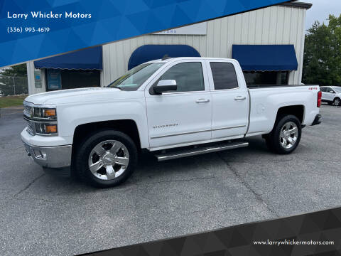 2015 Chevrolet Silverado 1500 for sale at Larry Whicker Motors in Kernersville NC