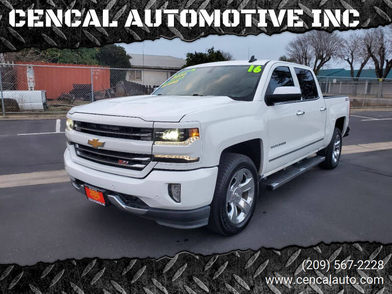 2016 Chevrolet Silverado 1500 for sale at CENCAL AUTOMOTIVE INC in Modesto CA