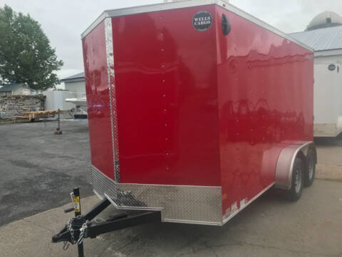 2021 Wells Cargo 7x14 Tandem Axle V-Nose