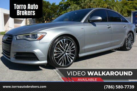 2018 Audi A6 for sale at Torro Auto Brokers in Miami FL