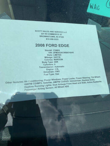 2008 Ford Edge Limited