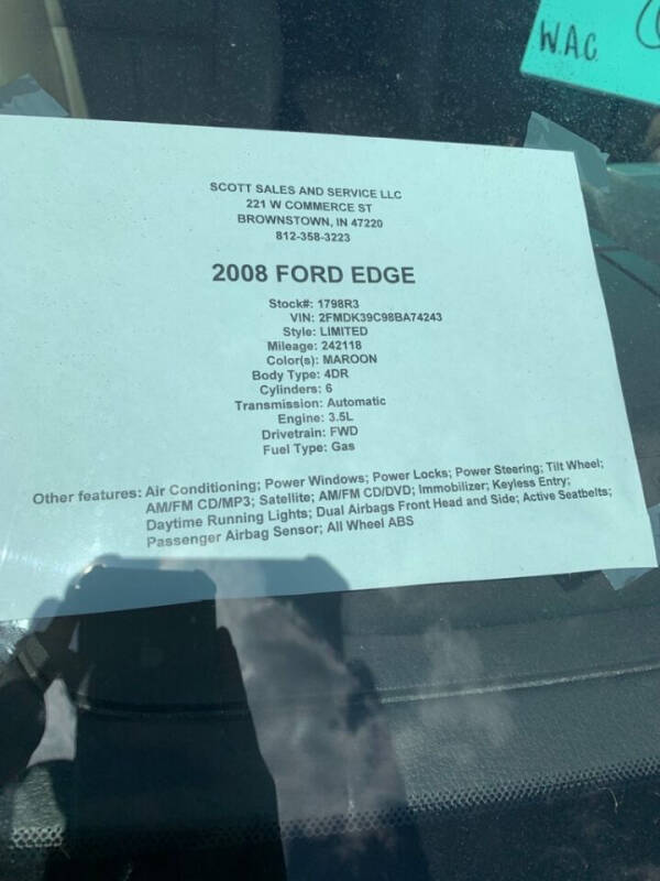2008 Ford Edge Limited
