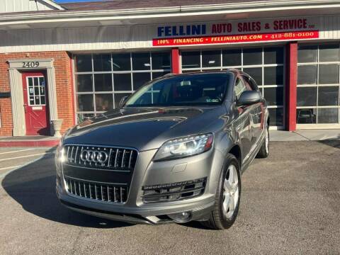 2015 Audi Q7 for sale at Fellini Auto Sales & Service LLC in Pittsburgh PA