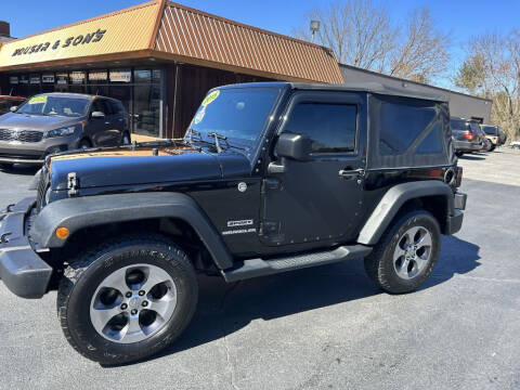 2015 Jeep Wrangler for sale at Houser & Son Auto Sales in Blountville TN