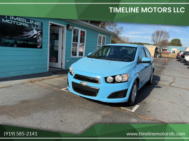 2014 Chevrolet Sonic for sale at Timeline Motors LLC in Clayton NC