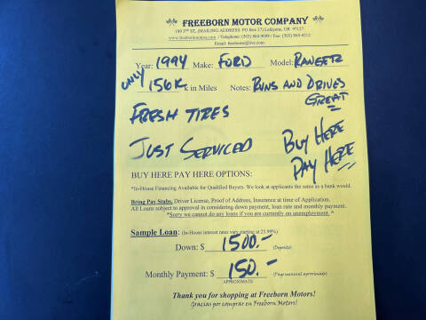 1994 Ford Ranger XLT