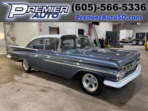 1959 Chevrolet Biscayne for sale at Premier Auto in Sioux Falls SD