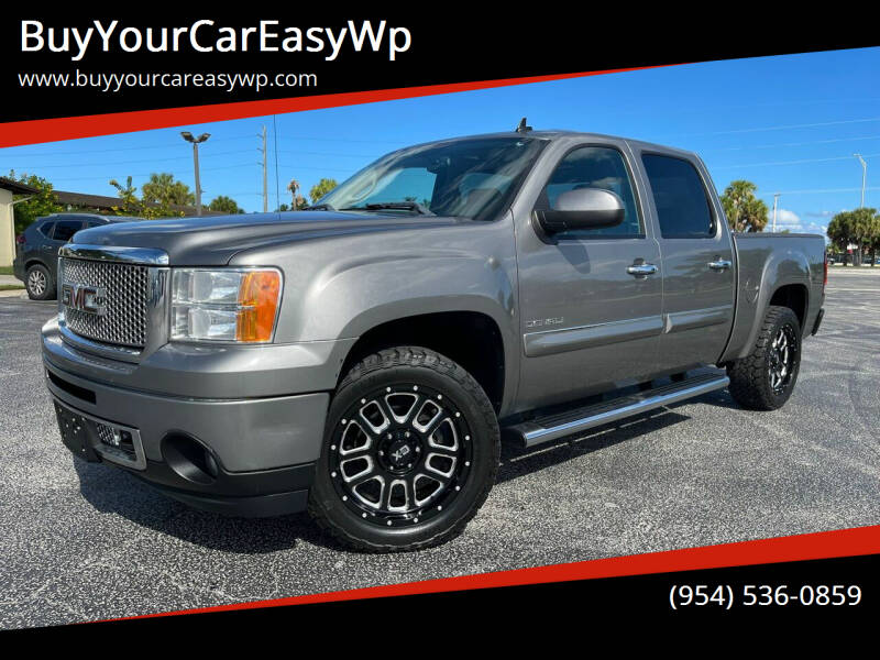 2012 GMC Sierra 1500 for sale at BuyYourCarEasyWp in West Park FL