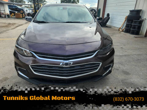 2016 Chevrolet Malibu for sale at Tunniks Global Motors in Houston TX