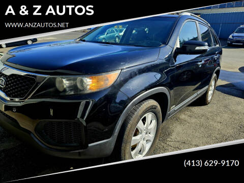 2011 Kia Sorento for sale at A & Z AUTOS in Westfield MA