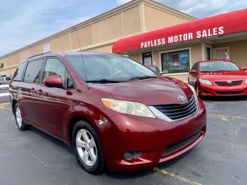 2011 Toyota Sienna for sale at Payless Motor Sales LLC in Burlington NC