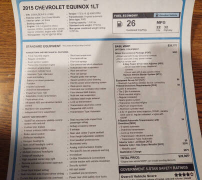 2015 Chevrolet Equinox LT