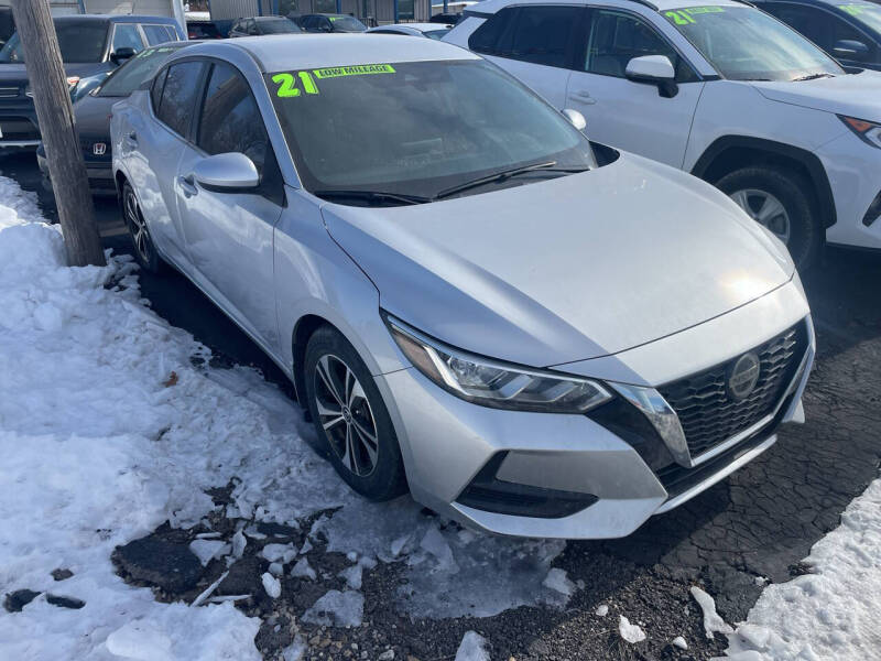 2021 Nissan Sentra for sale at Robert Baum Motors in Holton KS