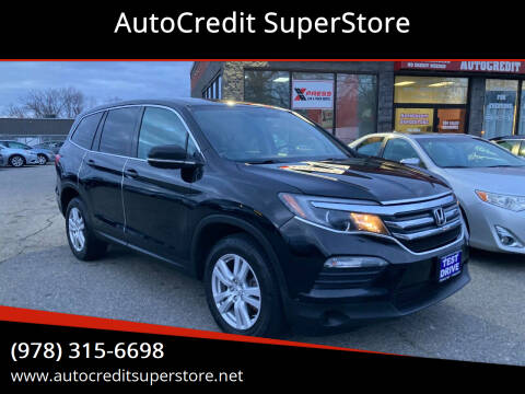2017 Honda Pilot for sale at AutoCredit SuperStore in Lowell MA