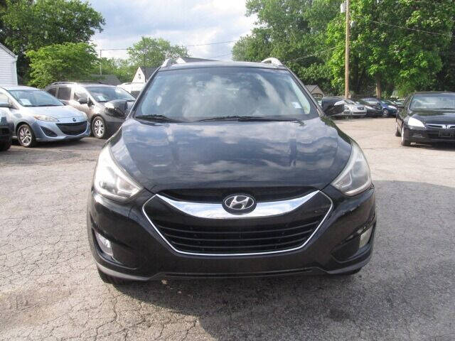 Used 2015 Hyundai Tucson Limited with VIN KM8JU3AGXFU100917 for sale in Hilliard, OH