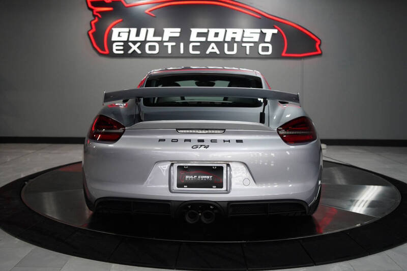 2016 Porsche Cayman GT4