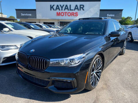 2019 BMW 7 Series for sale at KAYALAR MOTORS in Houston TX