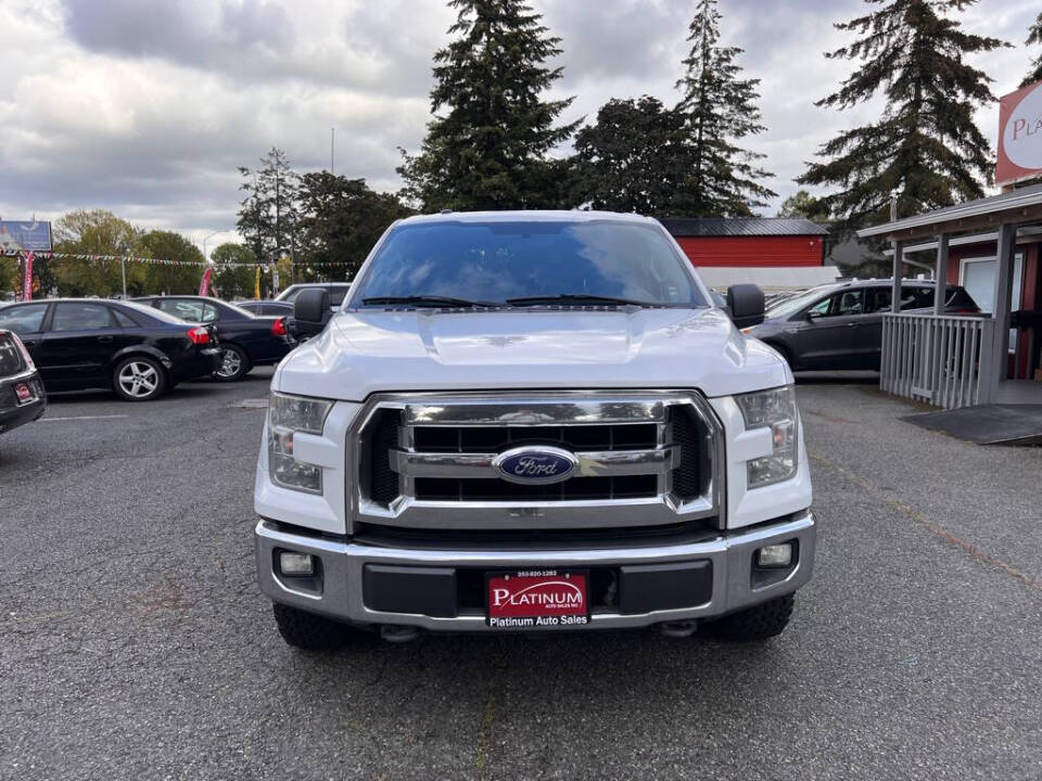 2015 Ford F-150 for sale at PLATINUM AUTO SALES INC in Lacey, WA