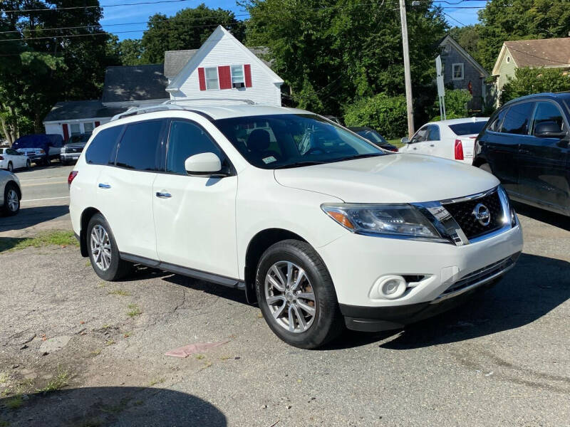 2016 Nissan Pathfinder for sale at Shah Auto Sales in Abington MA