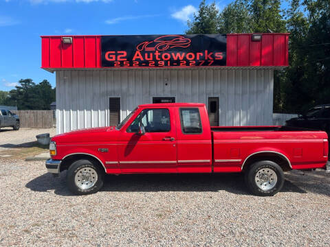 1996 Ford F-150 for sale at G2 Autoworks in Elm City NC