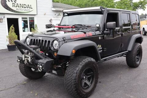 2013 Jeep Wrangler Unlimited for sale at Randal Auto Sales in Eastampton NJ